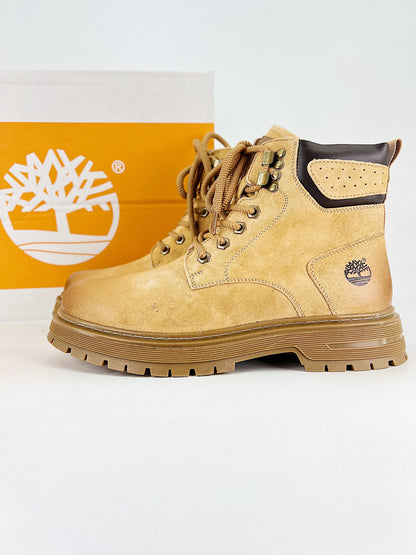 Timberland Suede Camel Boots