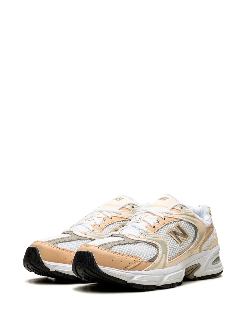 New Balance 530 bianco/dorato