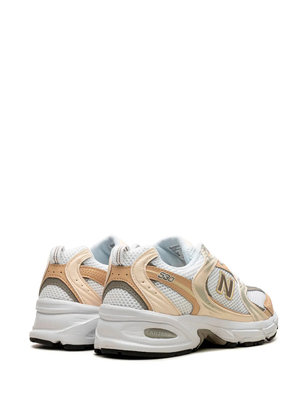 New Balance 530 bianco/dorato