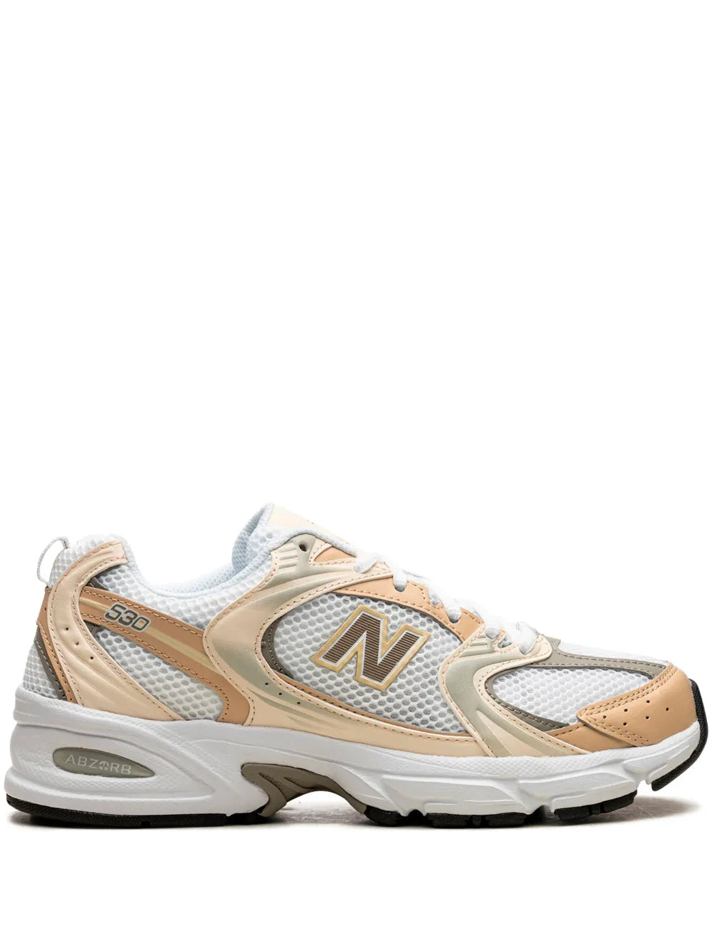 New Balance 530 bianco/dorato