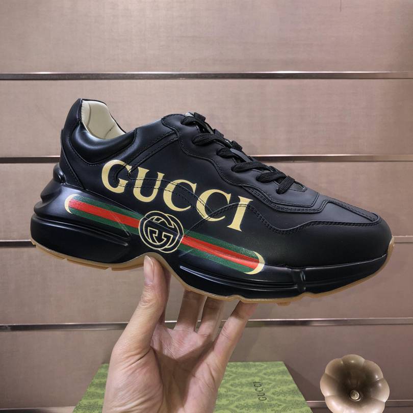 Gucci Rhyton Logo Sneakers
