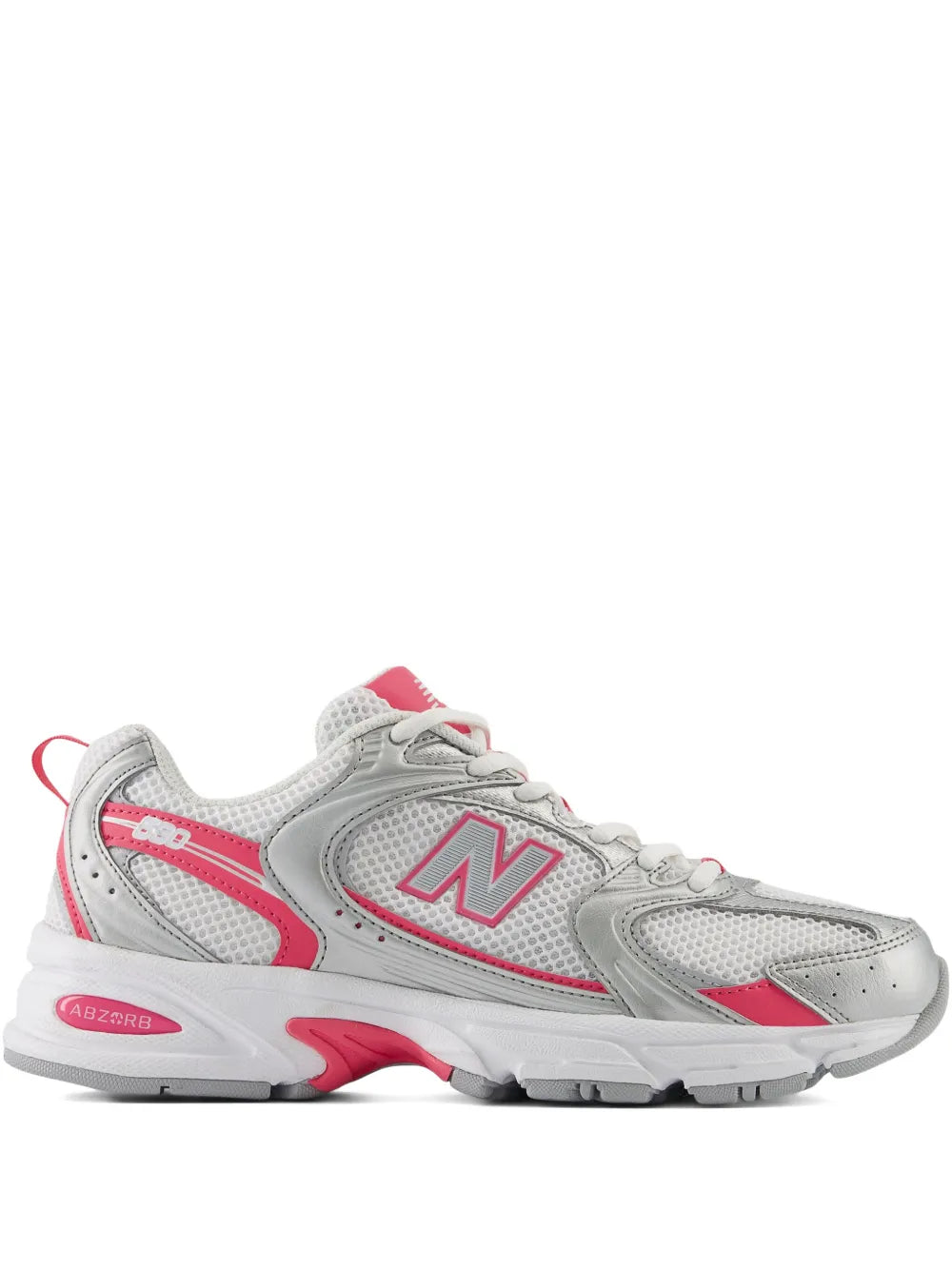 New Balance 530  rosa tonalità argento