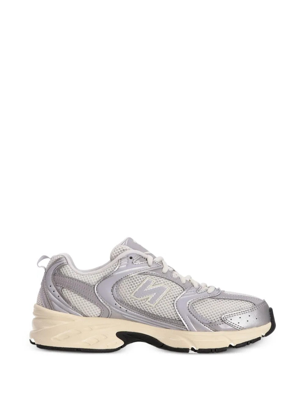 New Balance 530 bianco tonalità argento