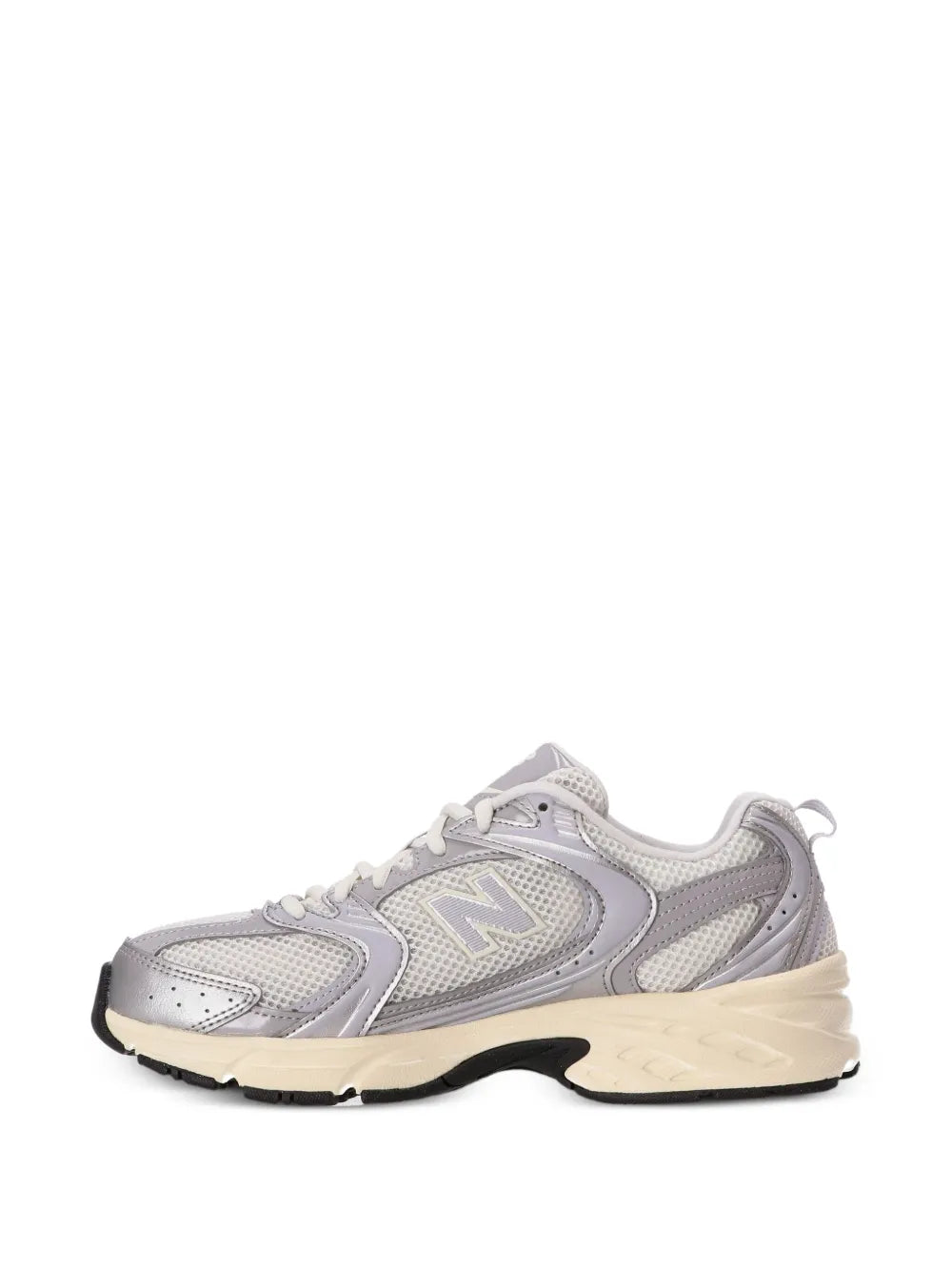 New Balance 530 bianco tonalità argento