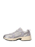 New Balance 530 bianco tonalità argento
