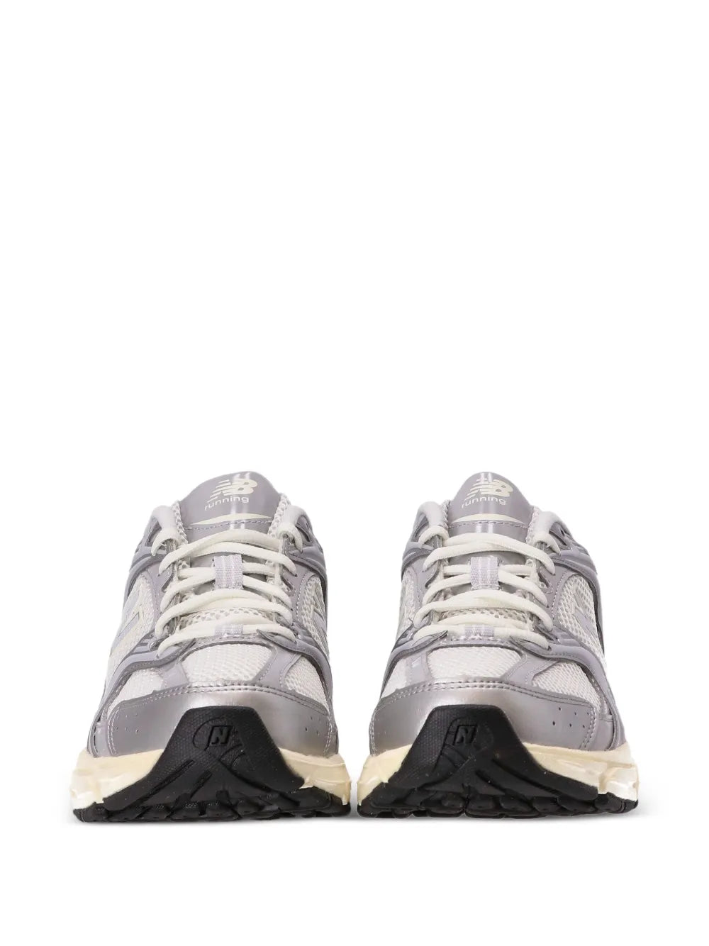 New Balance 530 bianco tonalità argento