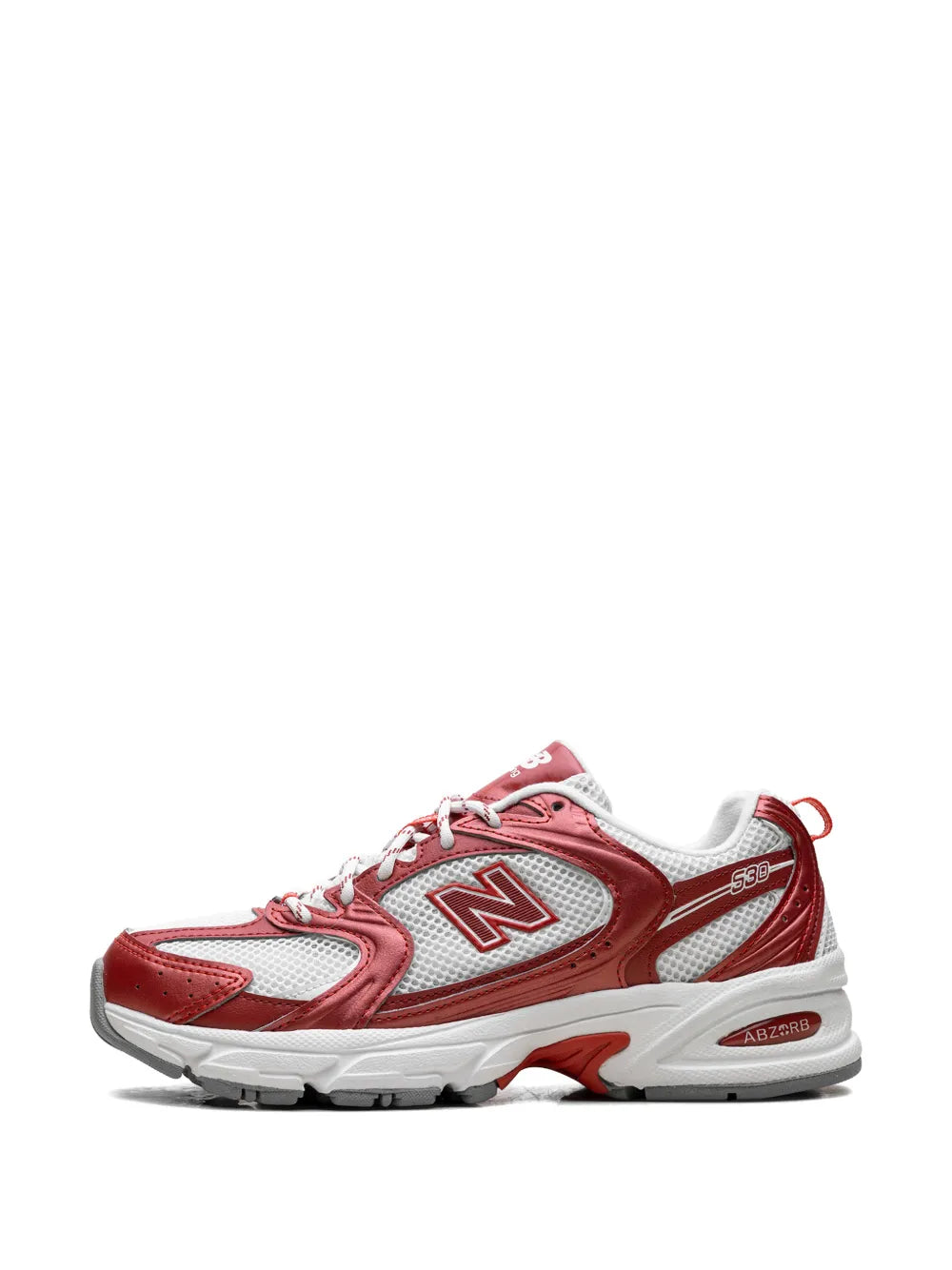New Balance 530 rosso e bianco