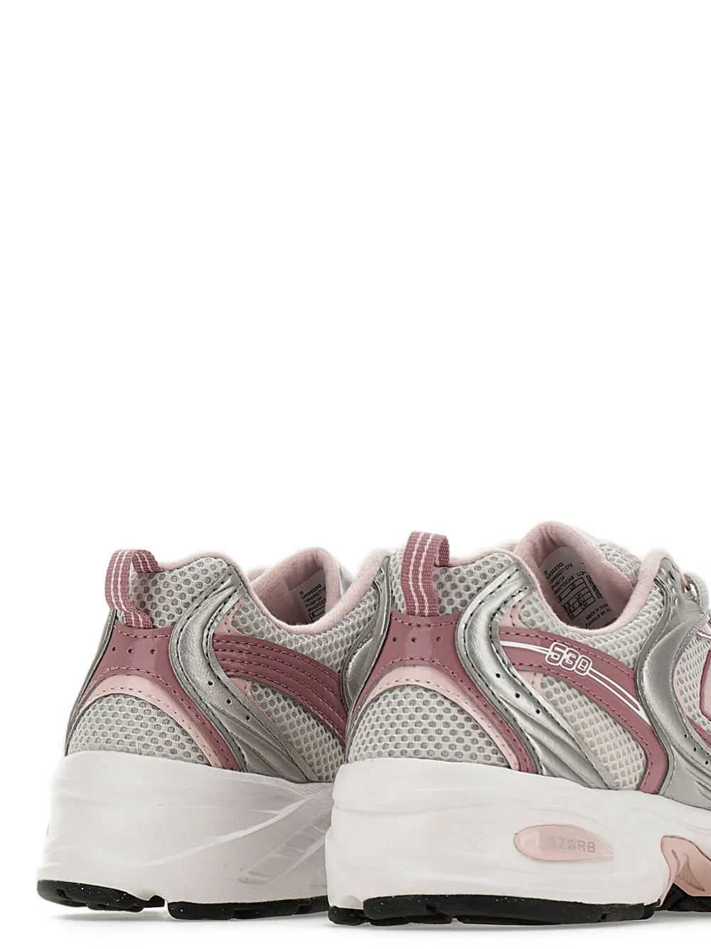 New Balance 530 tonalità argento/rosa