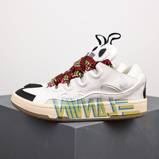 Lanvin Curb Multi White