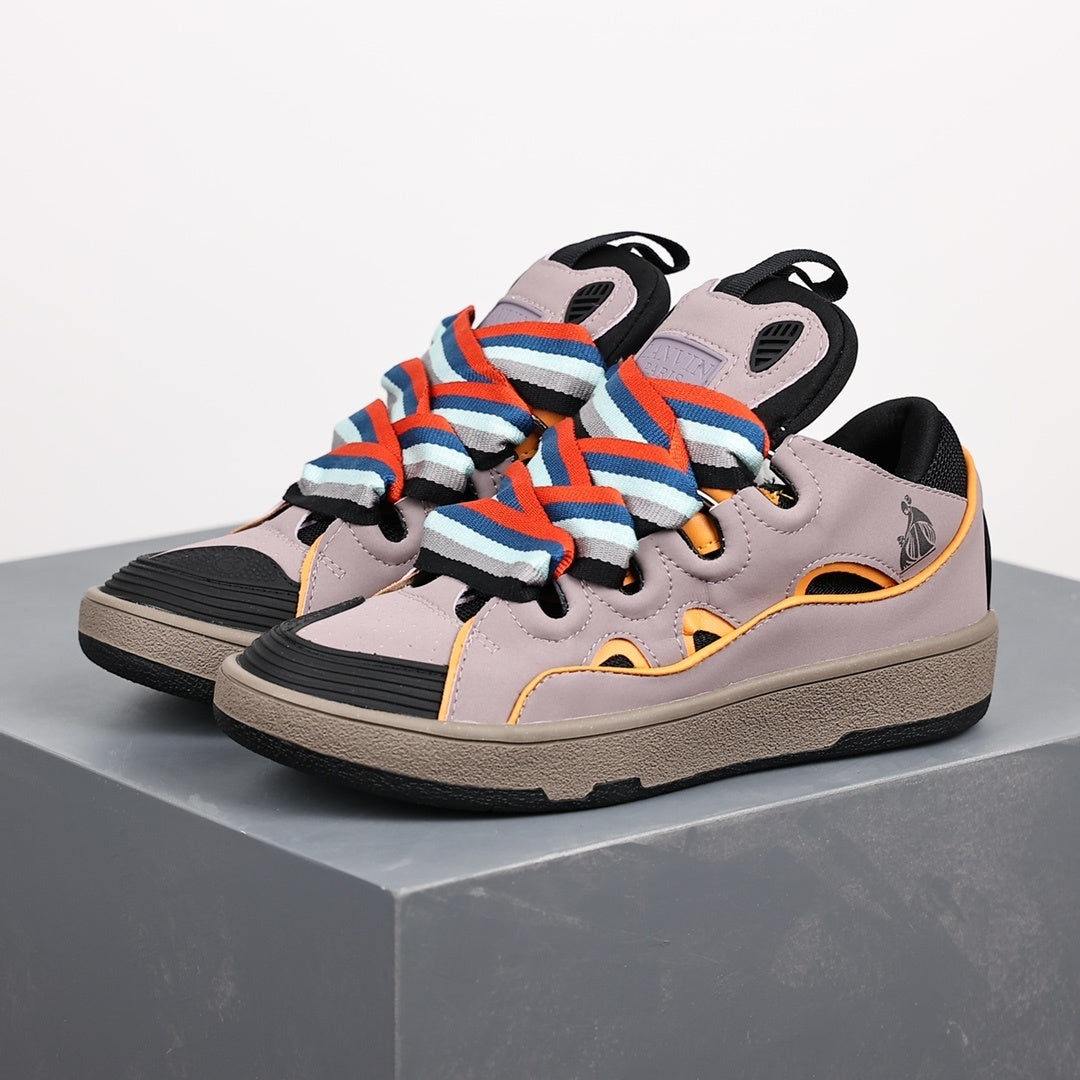 Lanvin Curb Grey Mauve