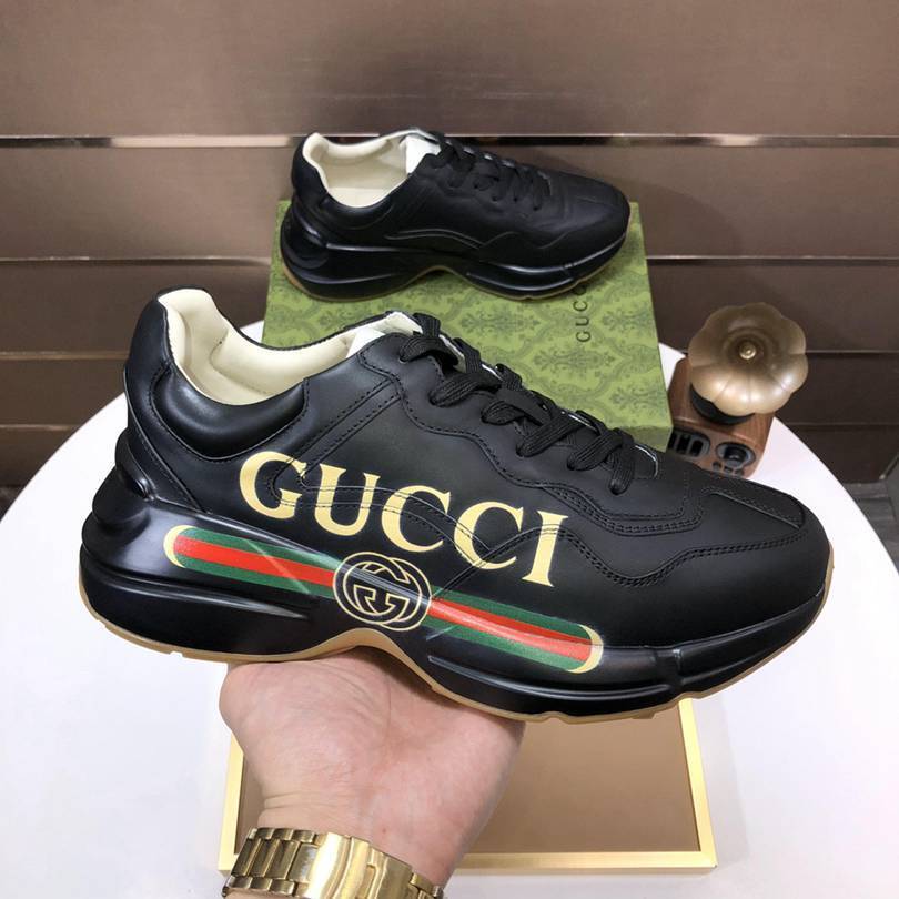 Gucci Rhyton Logo Sneakers