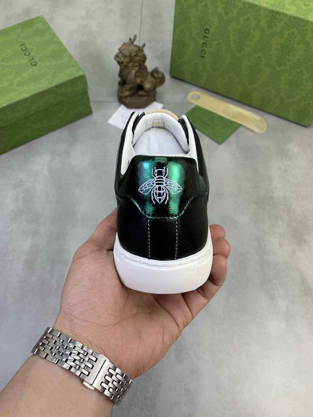 Gucci Ace GG Supreme Canvas Sneakers