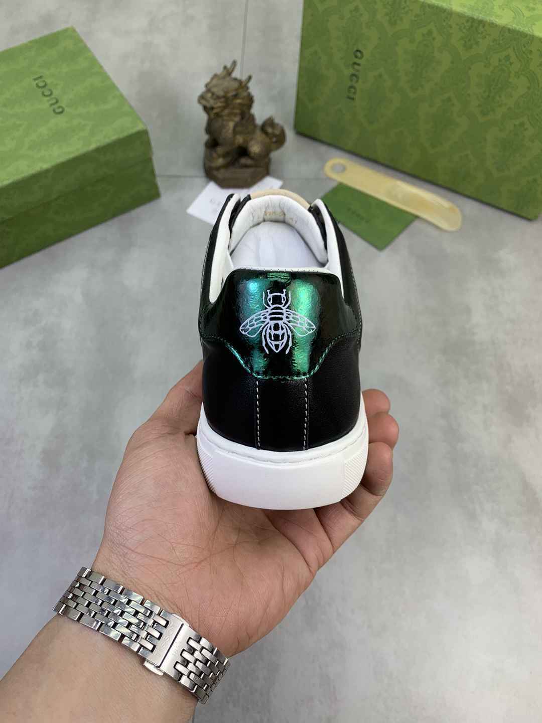 Gucci Ace GG Supreme Canvas Sneakers