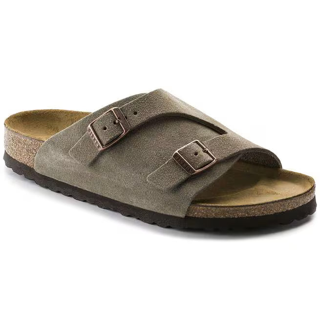Birkenstock Zürich Suede Leather Tortora