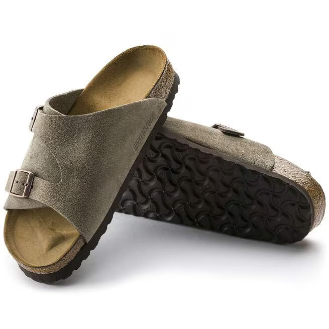 Birkenstock Zürich Suede Leather Tortora