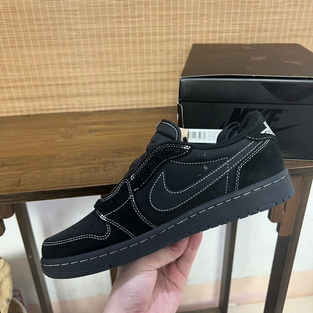 Air Jordan 1 Low Travis Scott Black Phantom