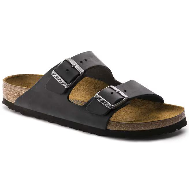 Birkenstock Arizona Oiled Leather Nero