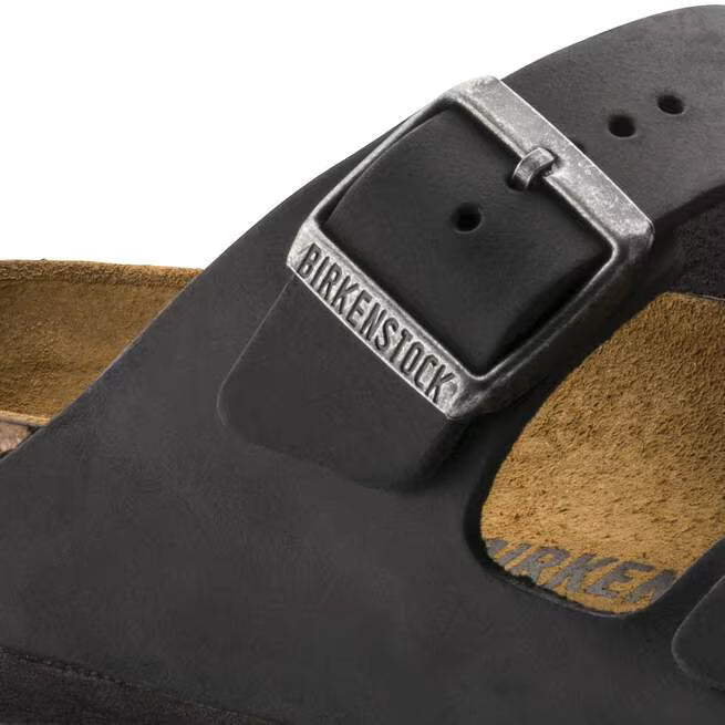 Birkenstock Arizona Oiled Leather Nero
