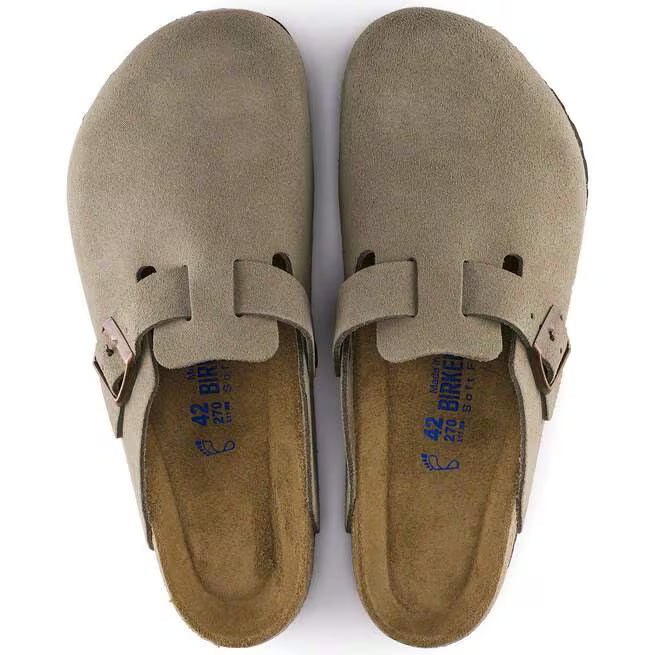 Birkenstock Boston Soft Footbed Suede Talpa