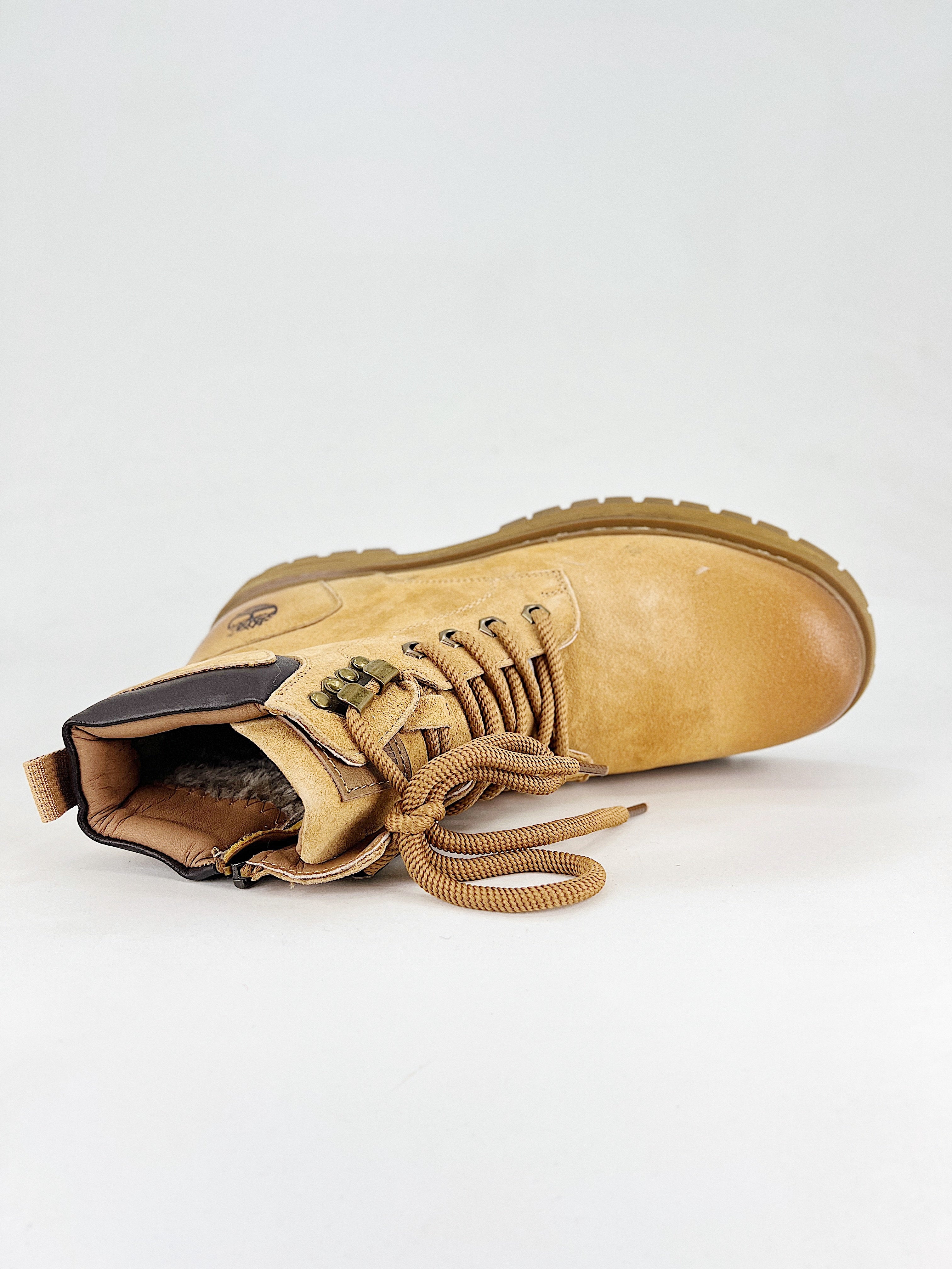 Timberland Suede Camel Boots