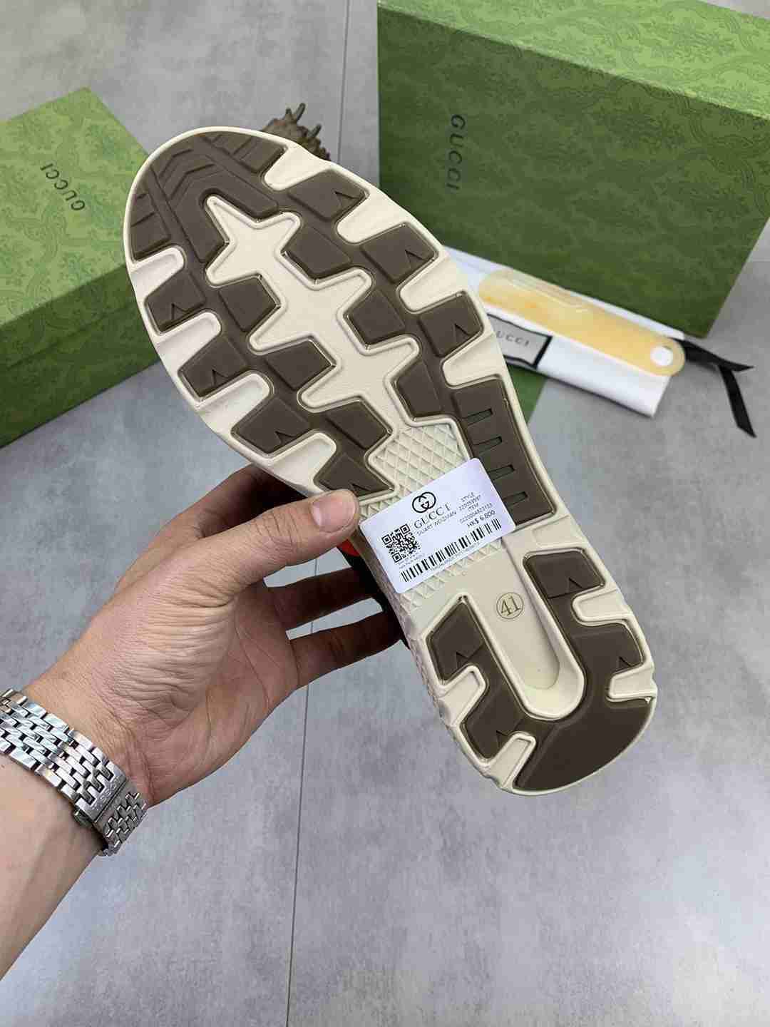 Gucci Ace Suede Sneakers