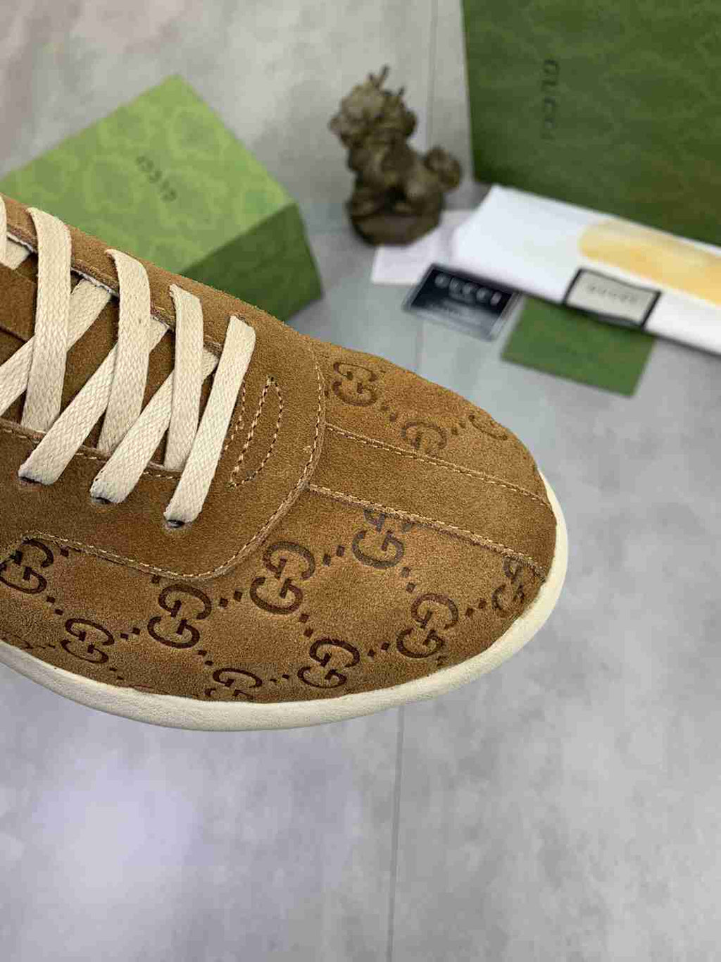 Gucci Ace Suede Sneakers