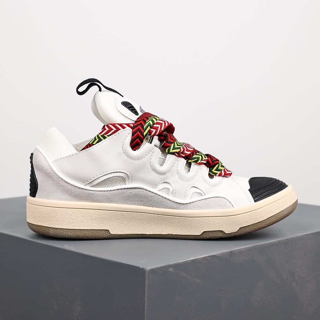 Lanvin Curb Multi White
