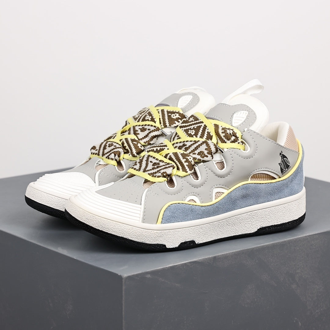 Lanvin Curb Grey Blue