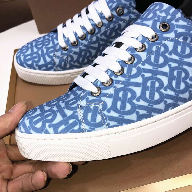 Burberry Monogram Denim Sneakers