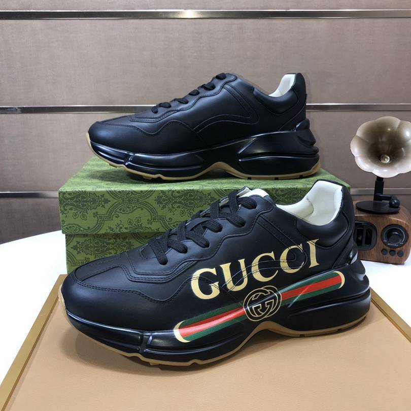Gucci Rhyton Logo Sneakers