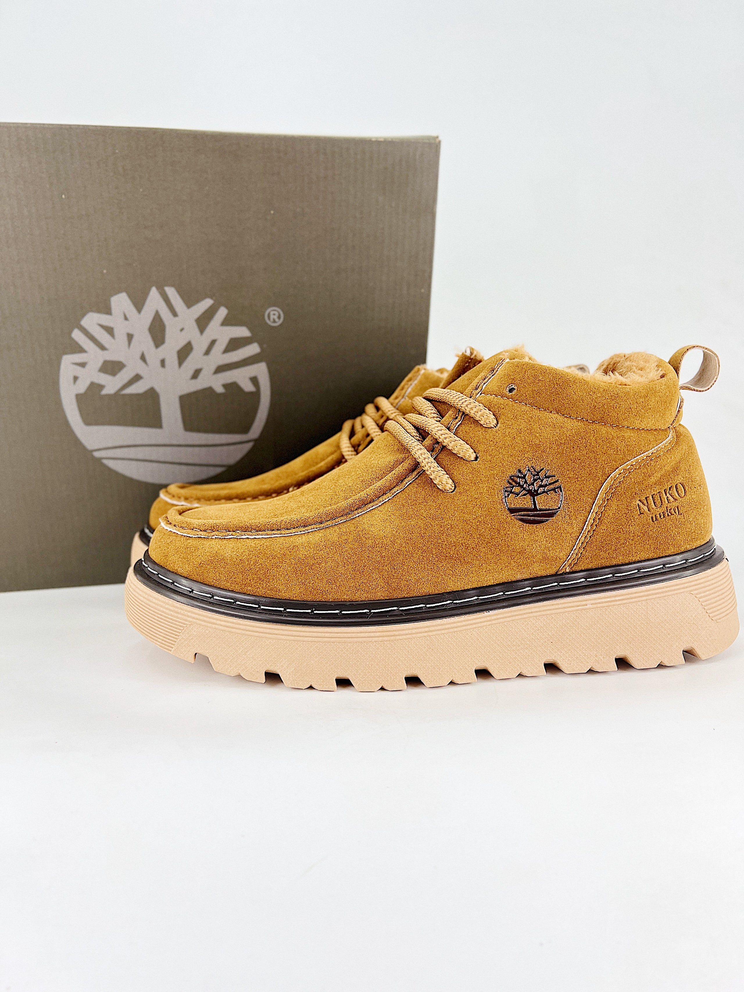 Timberland Suede Camel Boots
