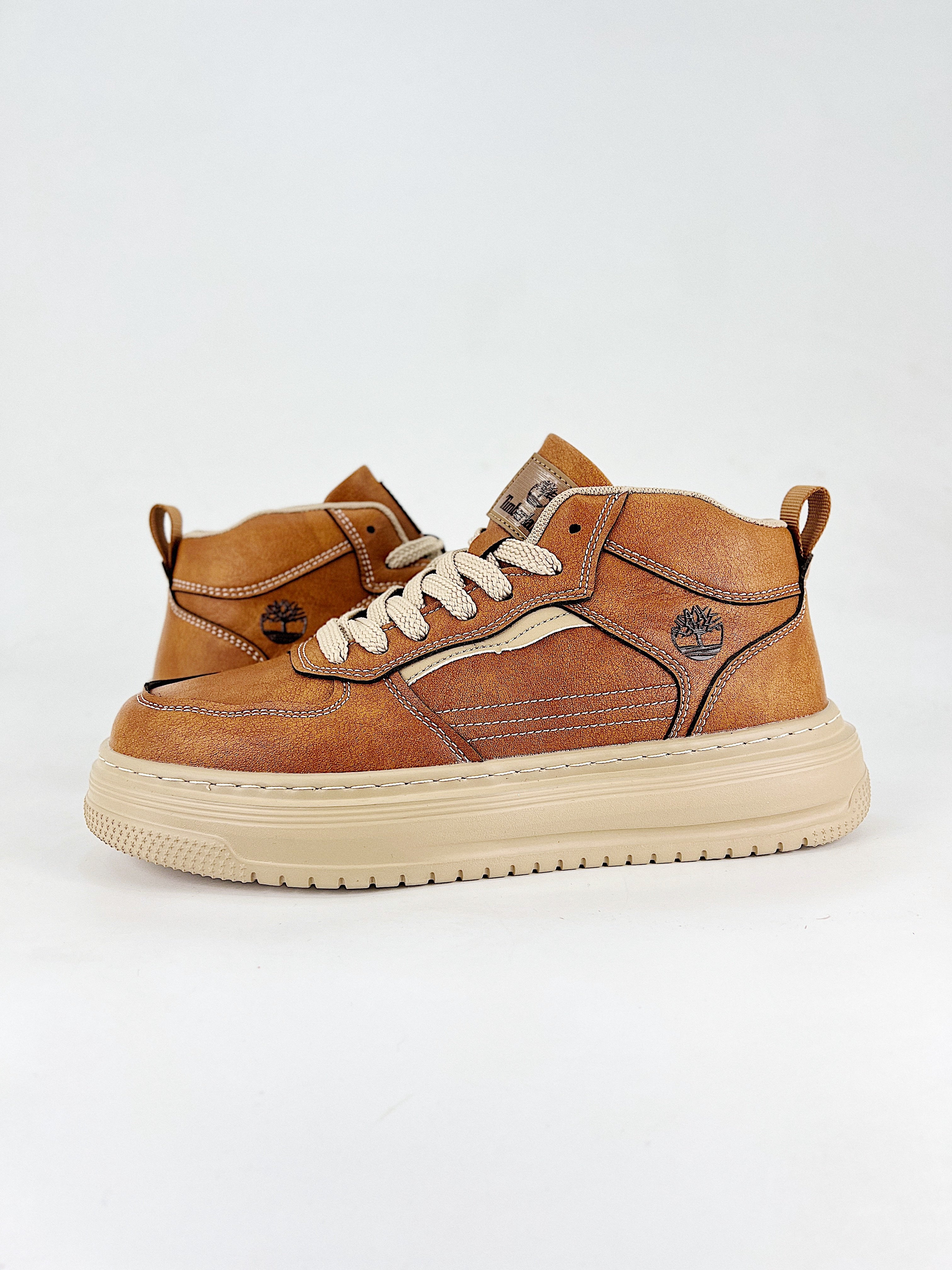 Timberland Tan Leather Boots