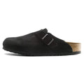 Birkenstock Boston Soft Footbed Suede Nero