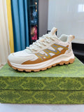 Gucci White & Brown Sneakers