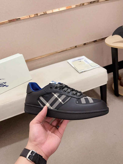 Burberry Black Check Sneaker