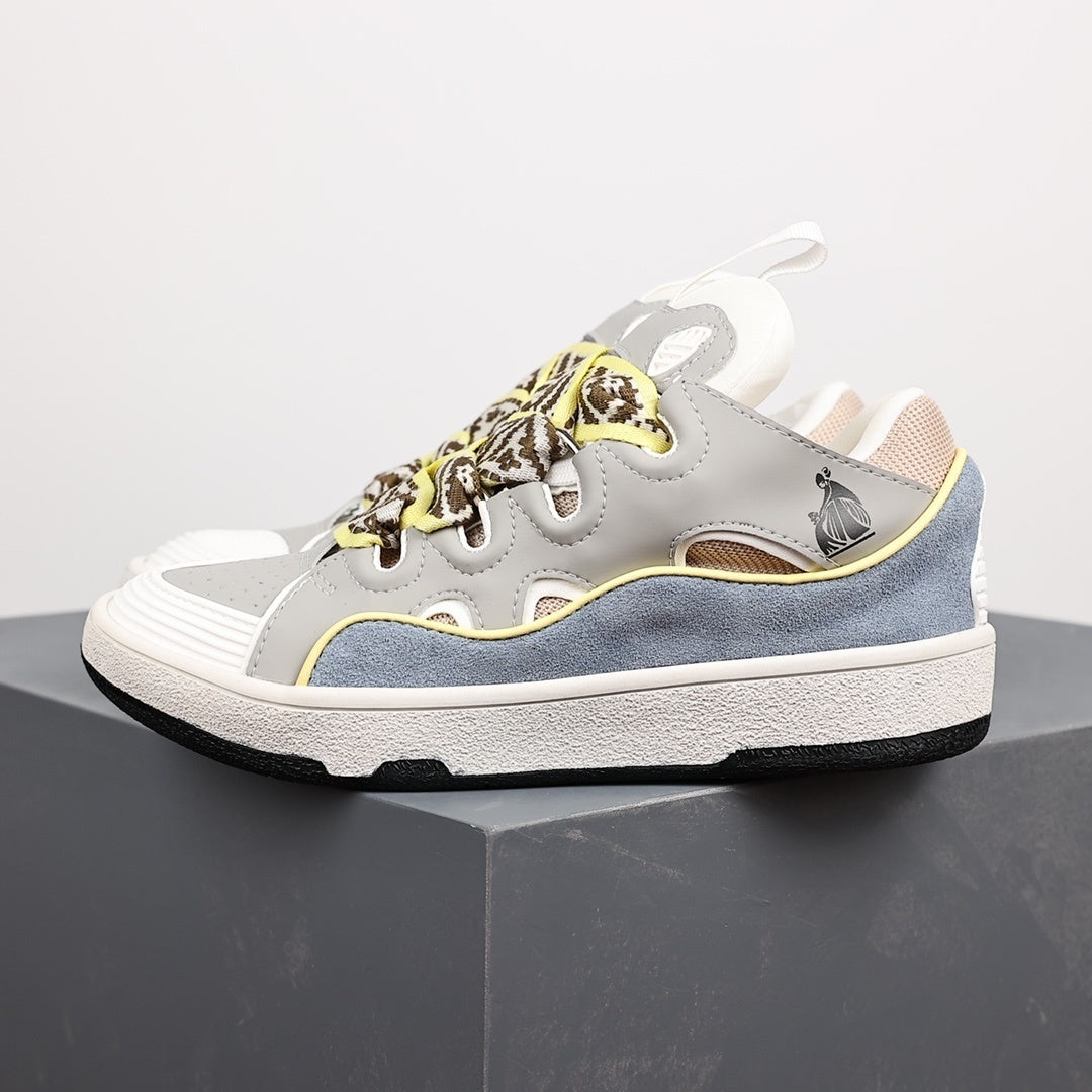 Lanvin Curb Grey Blue