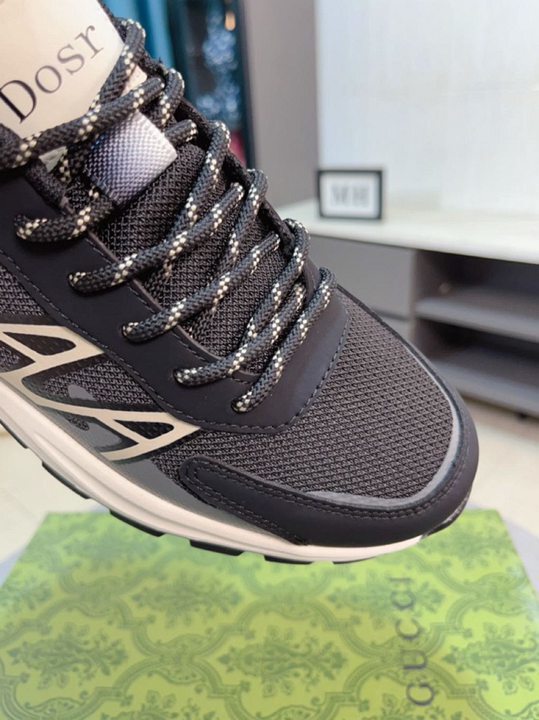 Gucci Black & Grey Sneakers