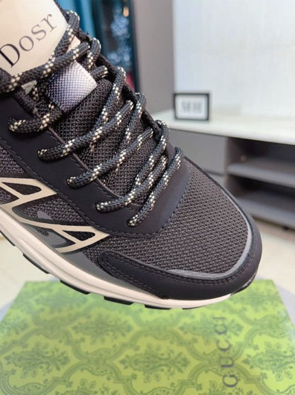Gucci Black & Grey Sneakers