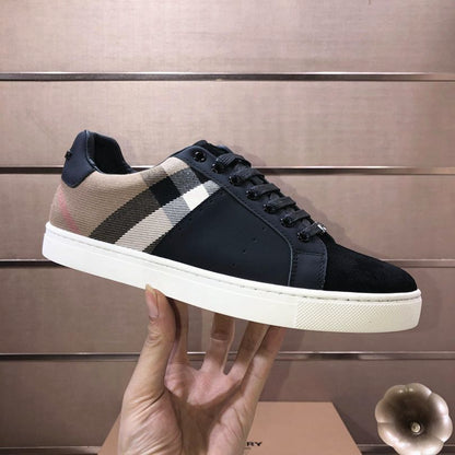 Burberry Check Panel Sneakers