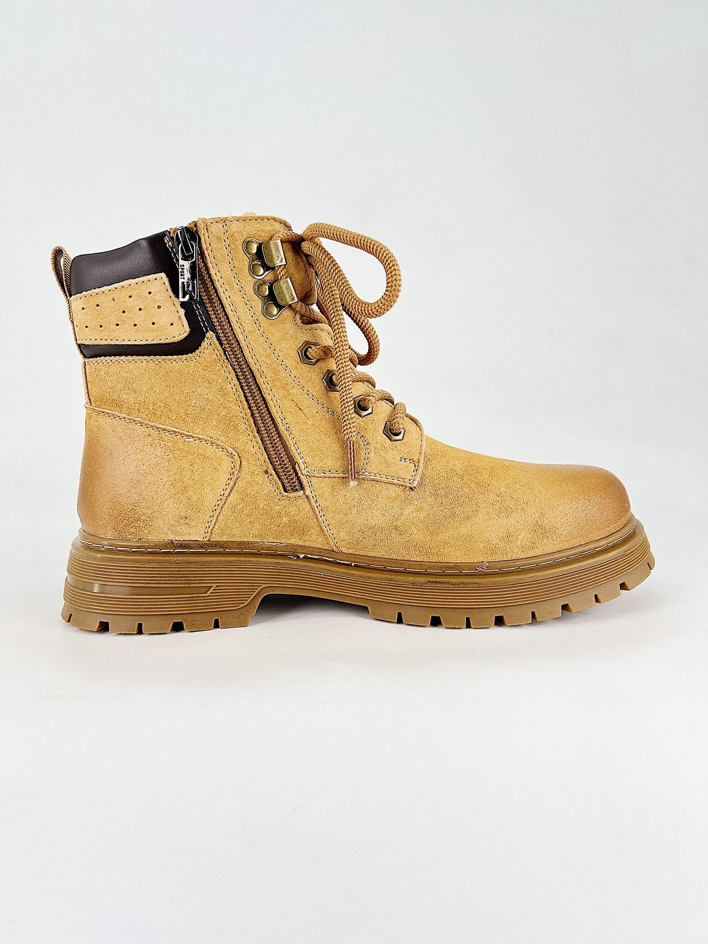 Timberland Suede Camel Boots
