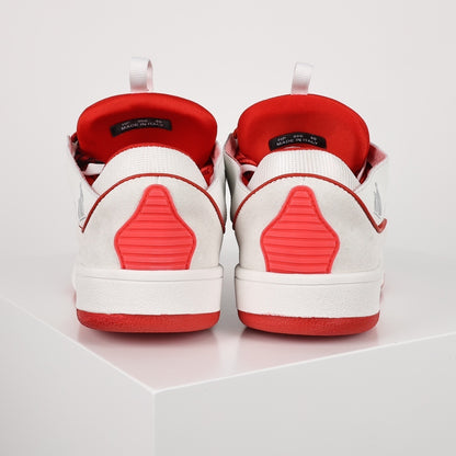 Lanvin Curb White Red