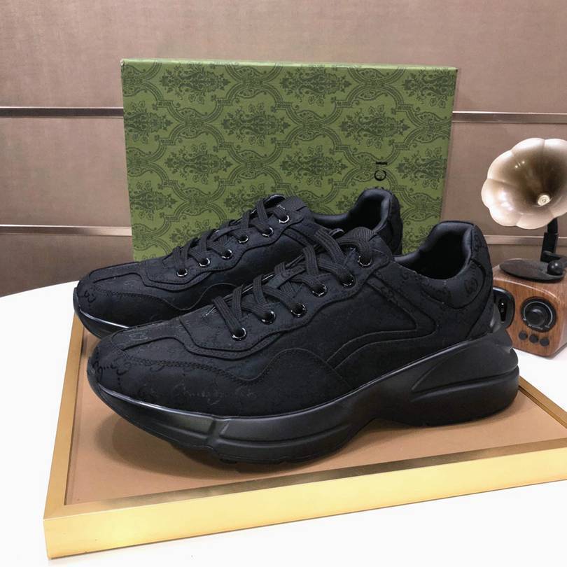 Gucci Rhyton GG Nylon Sneakers