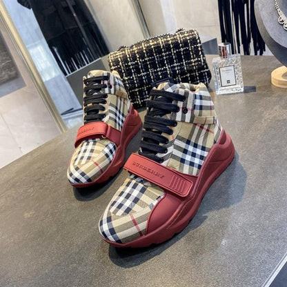 Burberry Red Sole High-Top