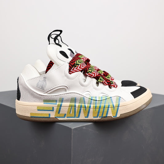 Lanvin Curb Multi White