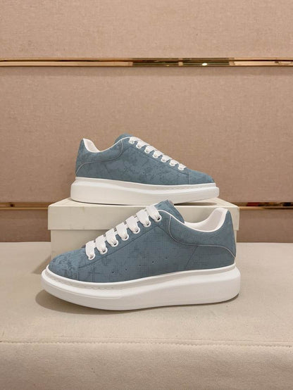 McQueen Oversized Sneaker - Flax Blue