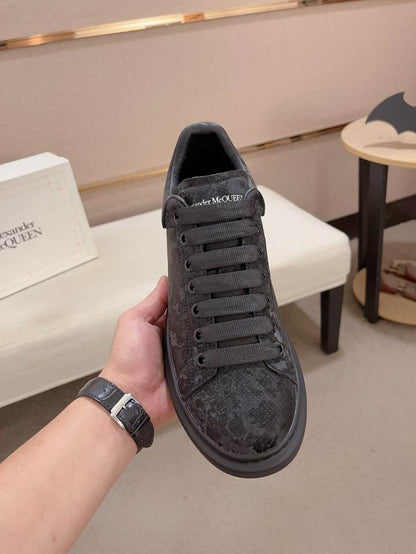 McQueen Oversized Black Sneakers