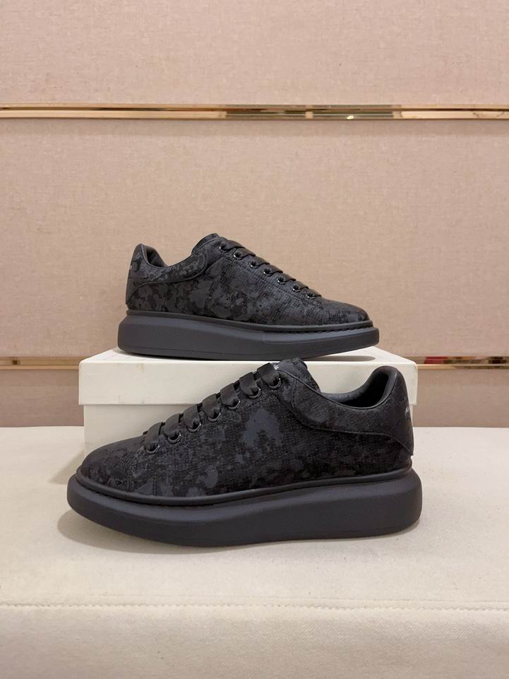McQueen Oversized Black Sneakers