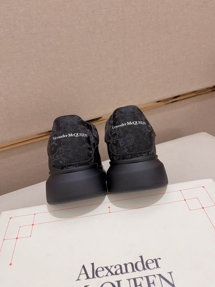 McQueen Oversized Black Sneakers