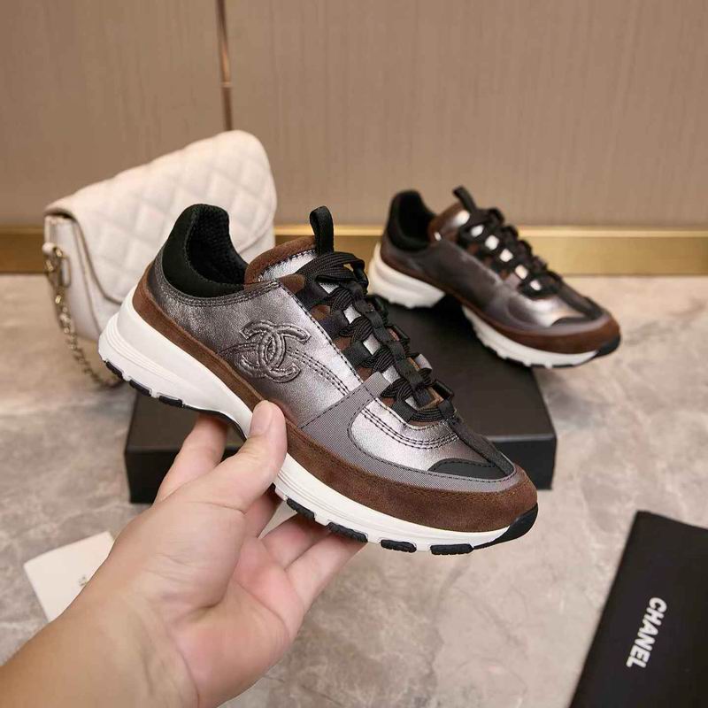 Chanel Brown-Silver Runners
