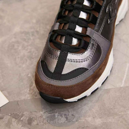 Chanel Brown-Silver Runners